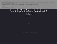 Tablet Screenshot of caracallabagno.it